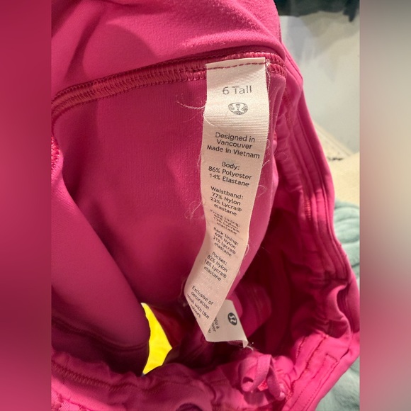 Lululemon Pace Rival Mid Rise Skirt *Tall- Sonic Pink- Size 6 Tall - Picture 16 of 16